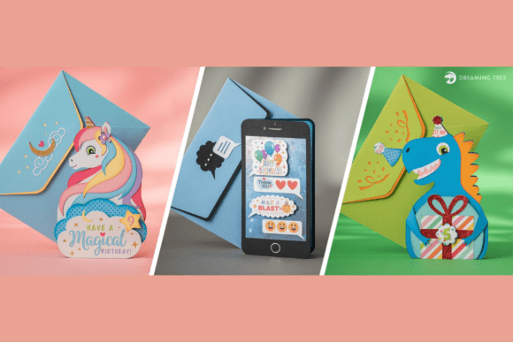 3D SVG Birthday Design Bundle for Content Creators
