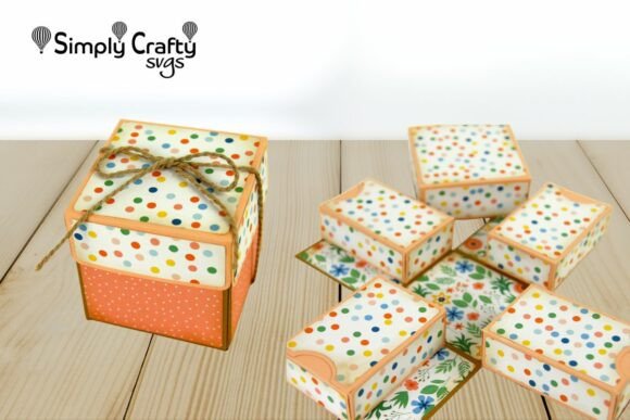 3D SVG Gift Boxes for Small Business Branding