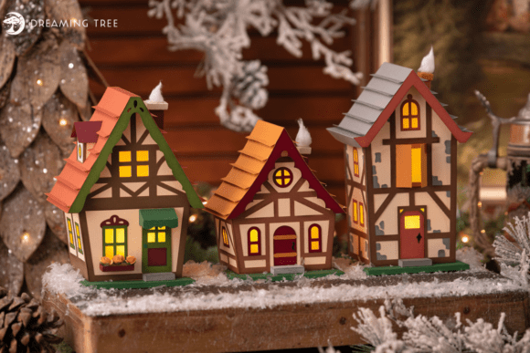 Bavarian Village 3D SVG Bundle Review: A Cozy Graphic Design Asset for Branding and Content