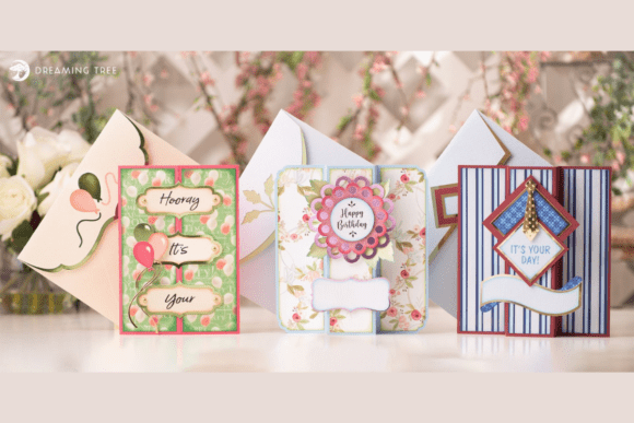 Befitting Birthday Cards SVG Bundle: A 3D Design for Local Business Branding