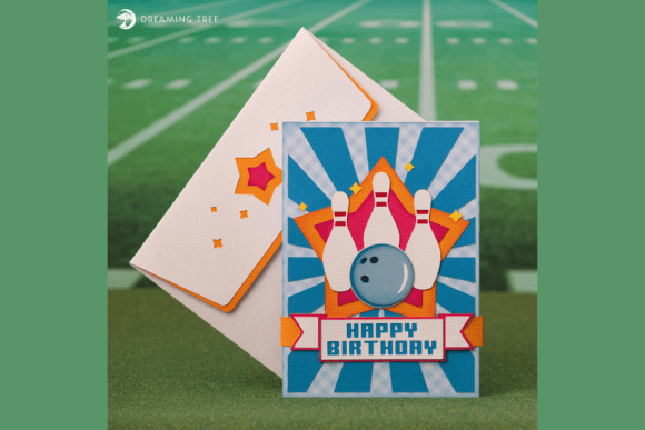 Bowling Birthday Pop-Up Card SVG Review for Real Projects