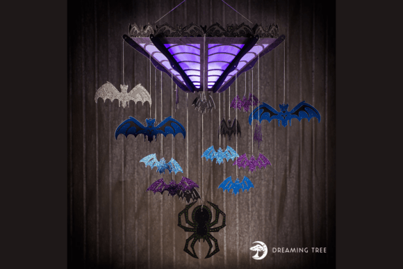 Chilling Chandelier SVG: A Bold Halloween Graphic for Professional Branding