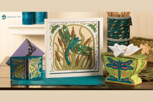 Dragonfly Daze 3D SVG Bundle: A Review for Digital Sellers