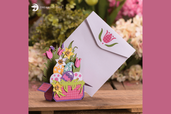 Easter Box Card 3D SVG Review: A Springtime Design Asset