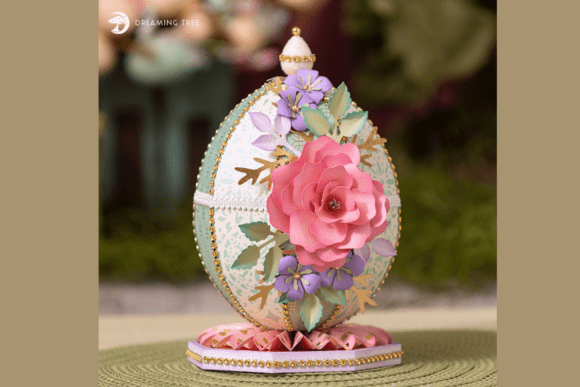 Elevate Your Easter Content with the Eggs-Quisite Gift Box 3D SVG