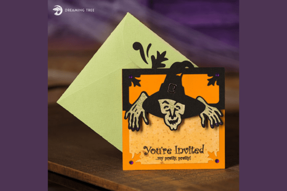 Halloween Party Invitation 3D SVG: A Spooky Season Essential