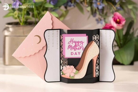 Midnight Stiletto 3D SVG for Mother’s Day Creations