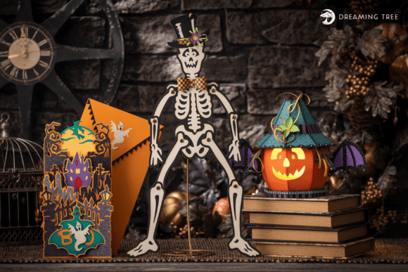 Spooky Time 3D SVG Bundle for Halloween Creations