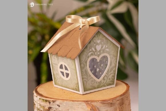 Sweet Tweet Favor Box SVG: A 3D Design Asset for Gift Boxes