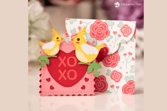 Sweet Tweet Valentine Card 3D SVG: A Designer’s Perspective